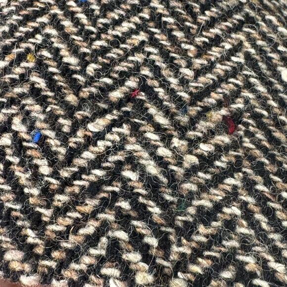 VTG Album by Kenzo Wool Linen Blend Plaid Pencil Skirt Sz 4 Academia 80s Classy - Picture 10 of 10